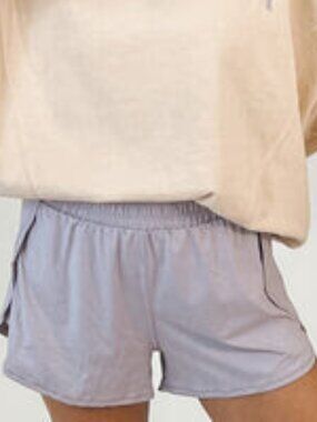 Shop Talulah Butterfly Shorts Size L Lavender Athletic Lined Run Lounge Short